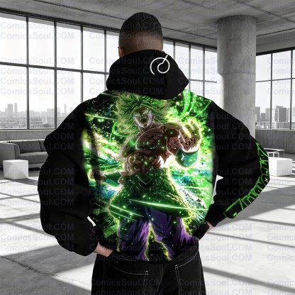 Plus Velvet Unisex Anime Graphic Streetwear Vintage Hoodie