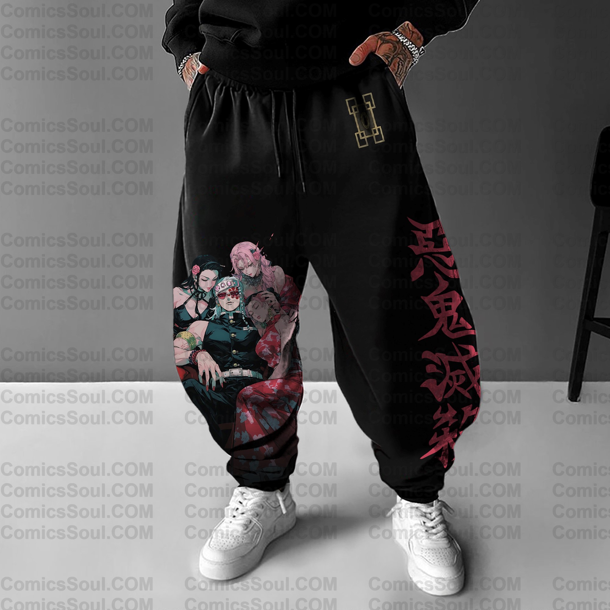 Unisex “  Demon slayer ” Casual Streetwear Pants