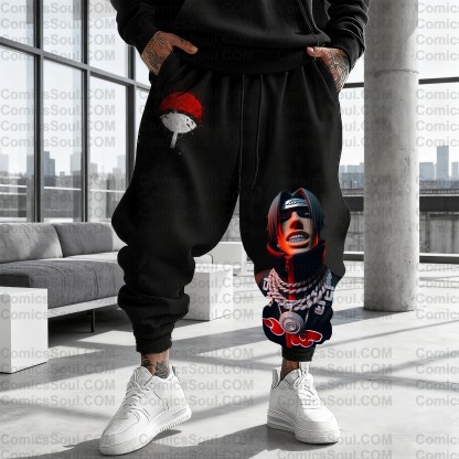 Unisex Anime Inspired Vintage Plush Pants