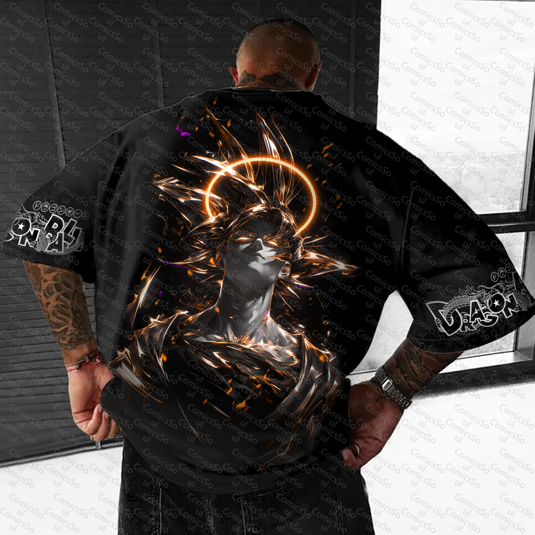 Unisex Anime Inspired Vintage T-Shirt