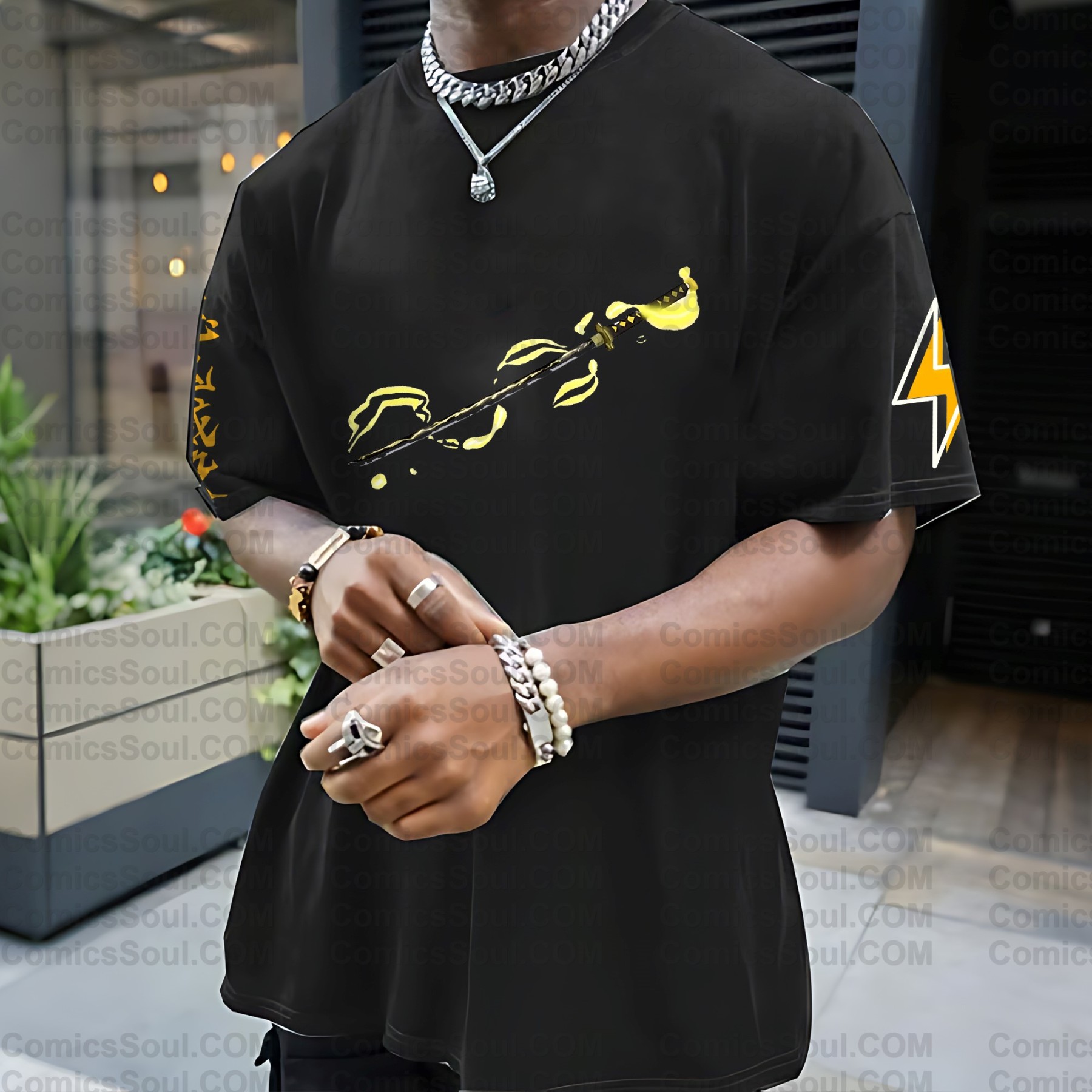 Unisex Anime Inspired Vintage T-Shirt| KNY