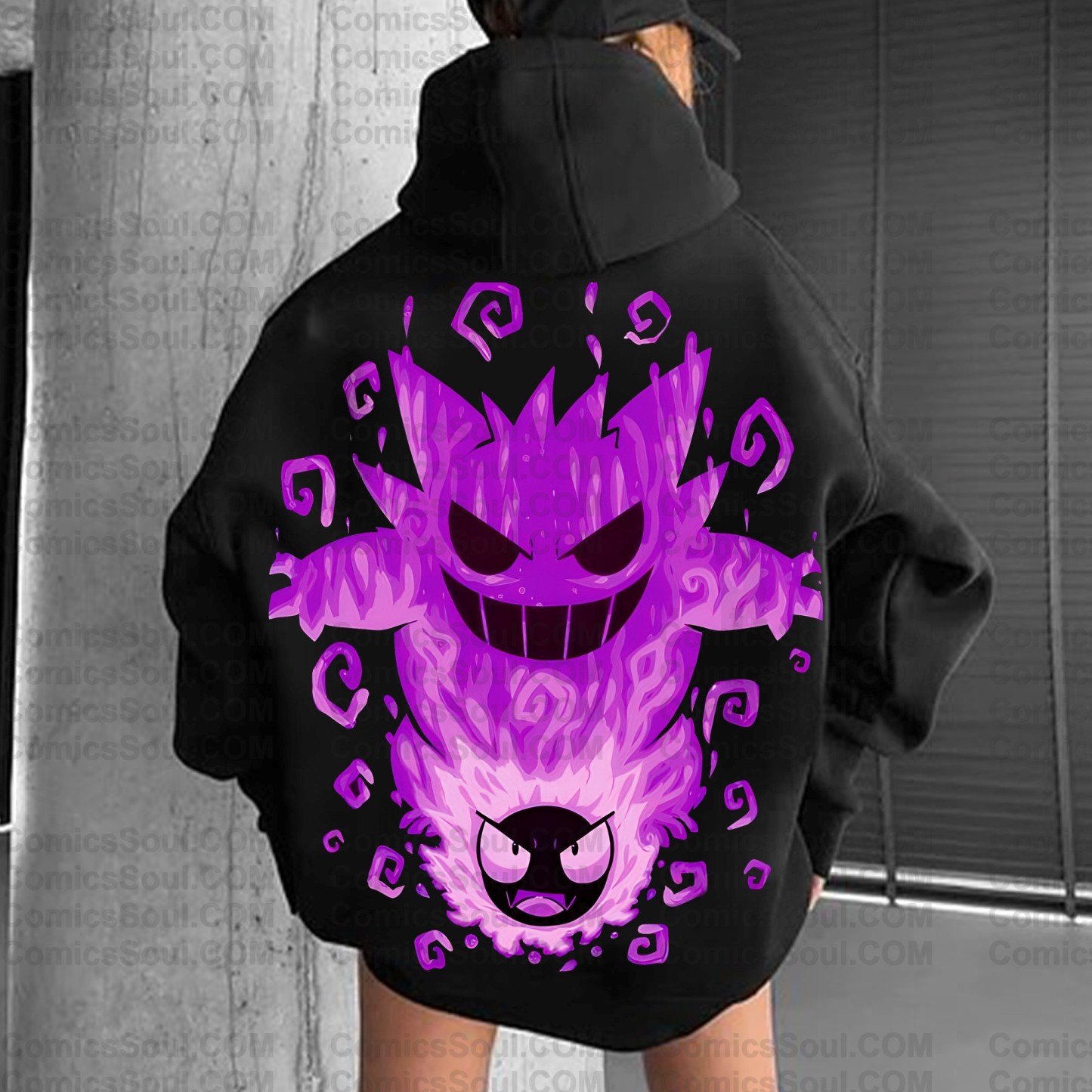 Unisex “Pokémon” Anime Graphic Streetwear Vintage Hoodie