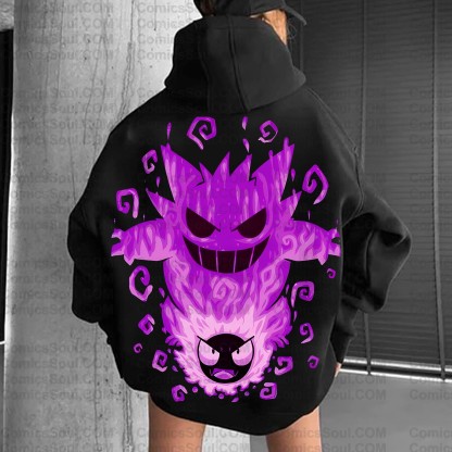 ‘’Pokémon " Anime Inspired Vintage Hoodie