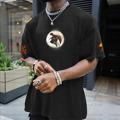 Unisex  " Demon slayer " Anime Inspired Vintage T-Shirt