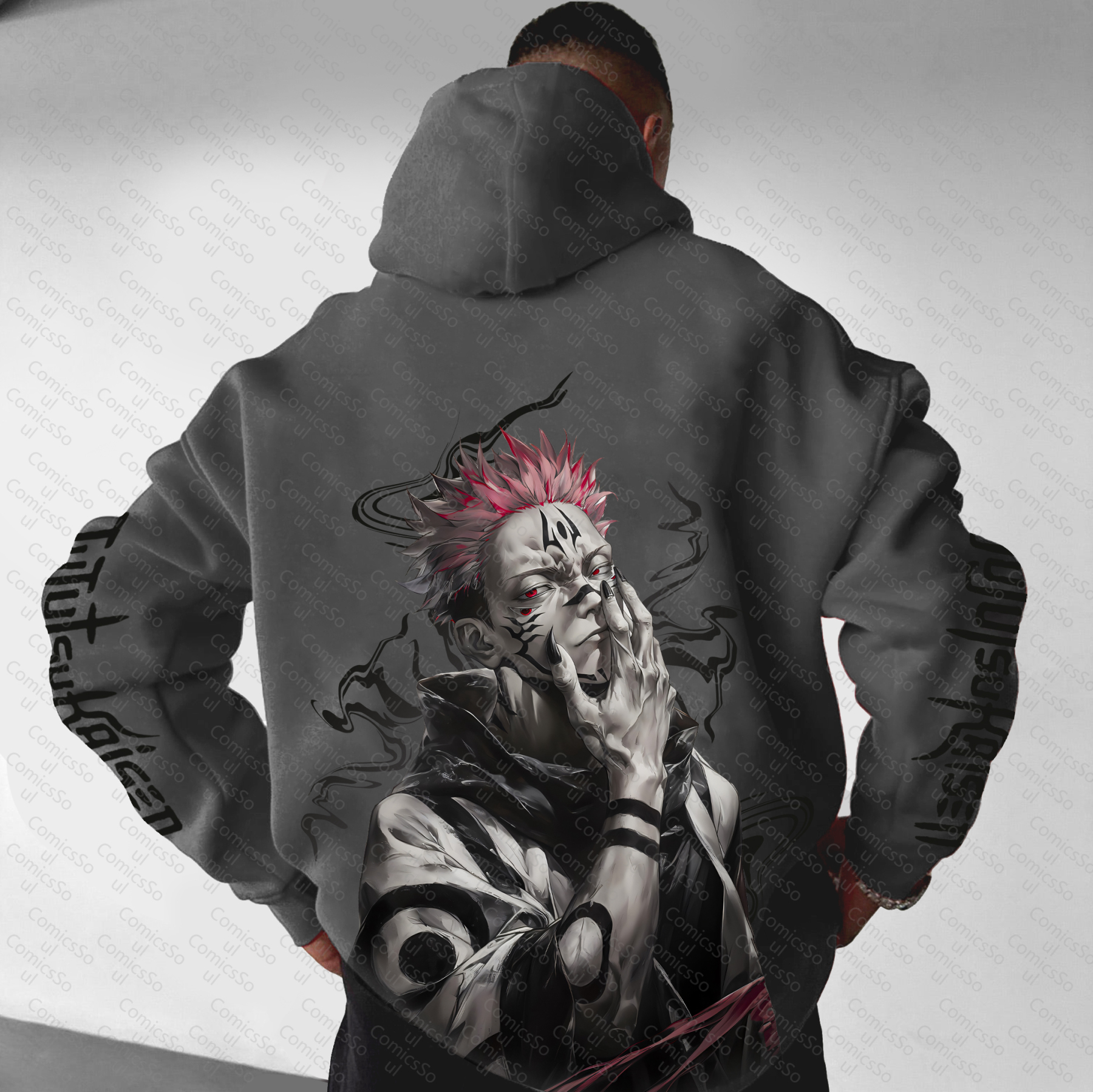 Unisex “ Jujutsu Kaisen   ” Graphic Streetwear Vintage Hoodie