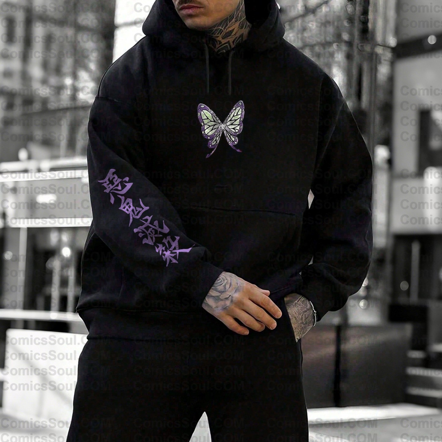 Unisex “ Demon slayer   ” Graphic Streetwear Vintage Hoodie