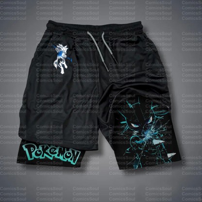 Unisex Casual Anime Streetwear Shorts 丨Pokémon