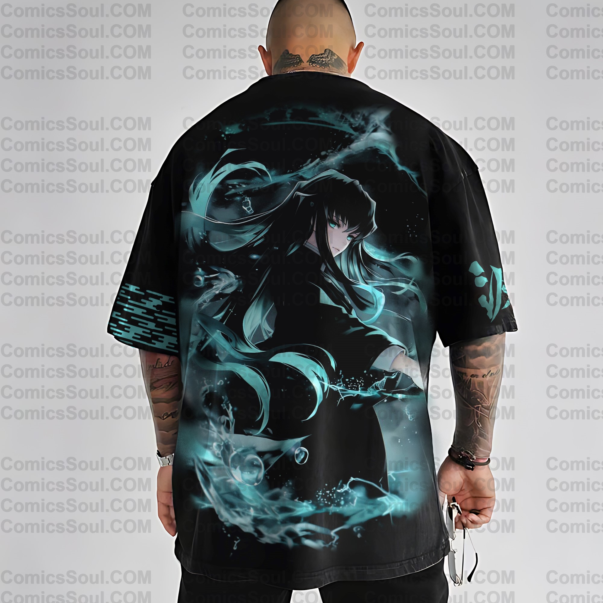 Unisex  " Demon slayer " Anime Inspired Vintage T-Shirt