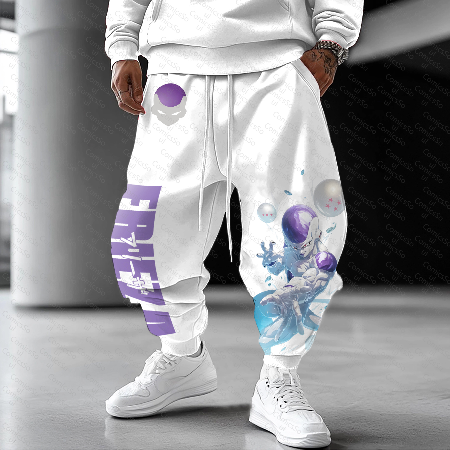 Unisex  Casual  Streetwear Pants