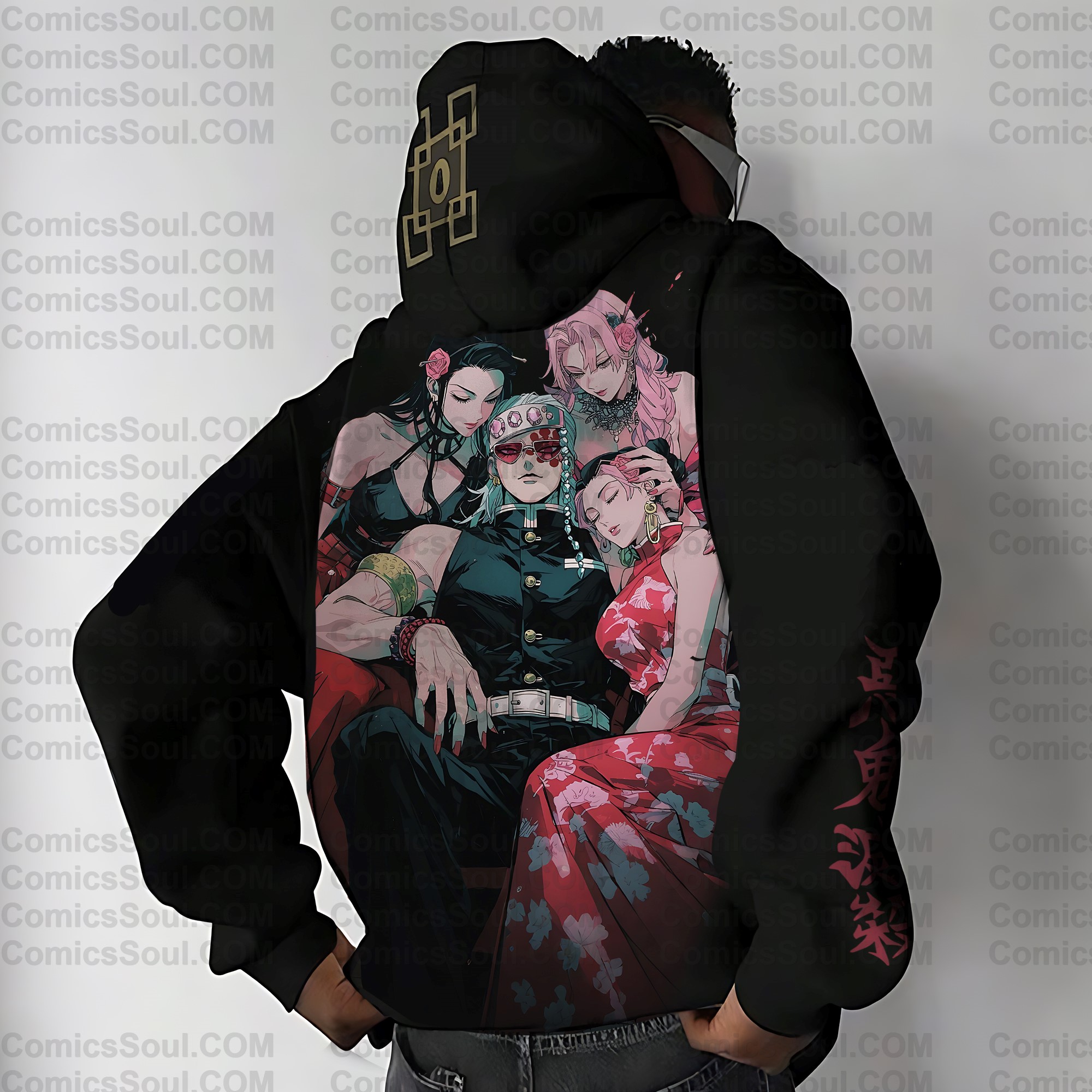Unisex “ Demon slayer   ” Graphic Streetwear Vintage Hoodie
