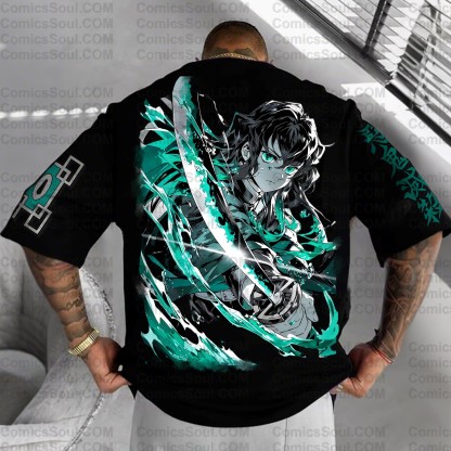 Unisex Anime Inspired Vintage T-Shirt| KNY