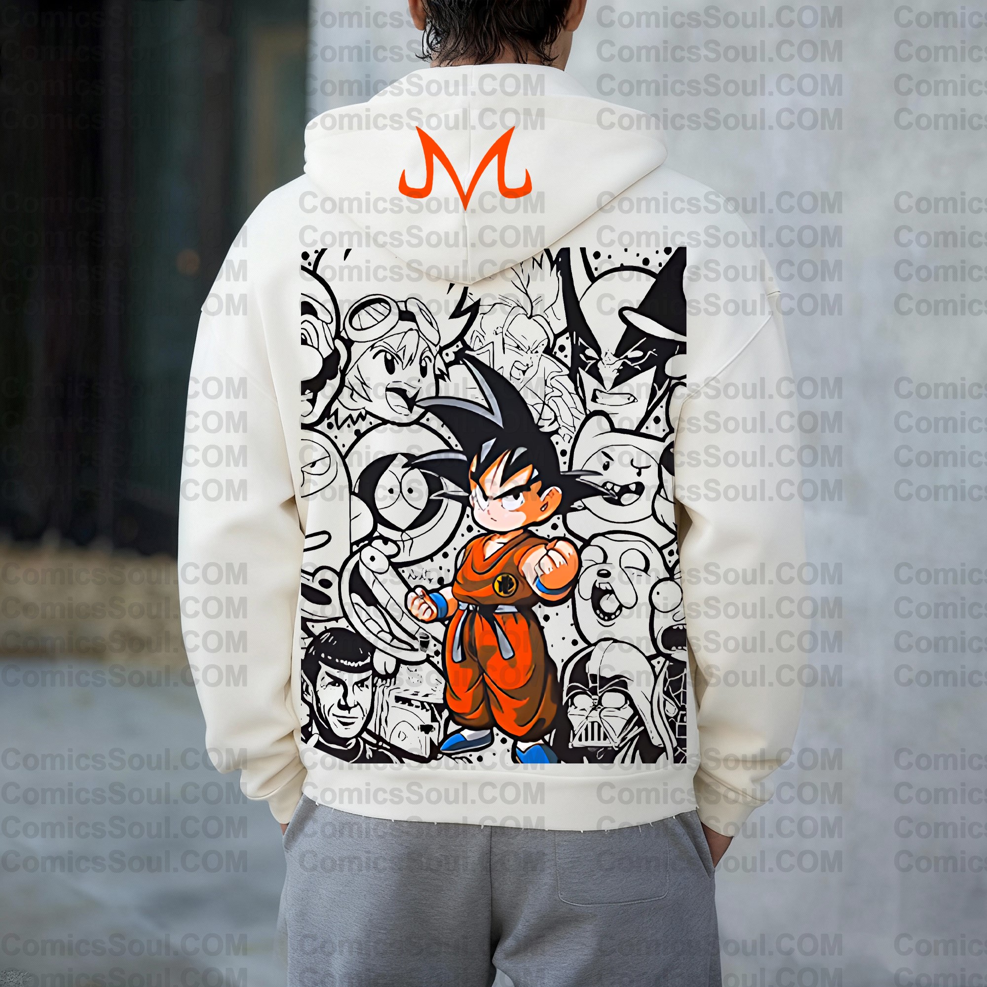 Unisex Graphic Streetwear Vintage Zipper Cardigan Plush Hoodie