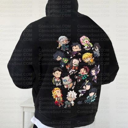 Vintage 3D Direct Inkjet Printed Washed Unisex Plush Hoodie