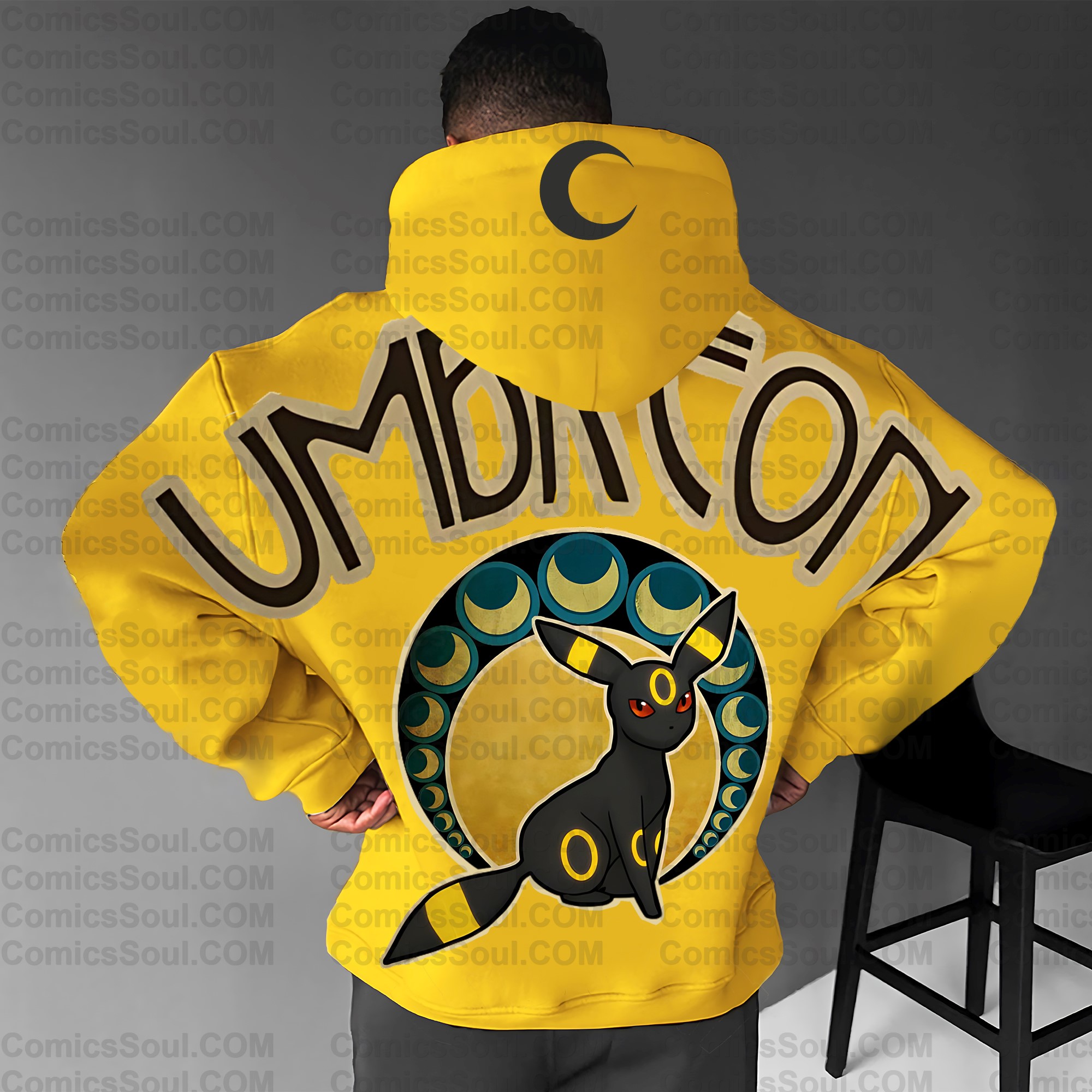 (Pokemon)Unisex Anime Graphic Streetwear Wintage Plush Hoodie