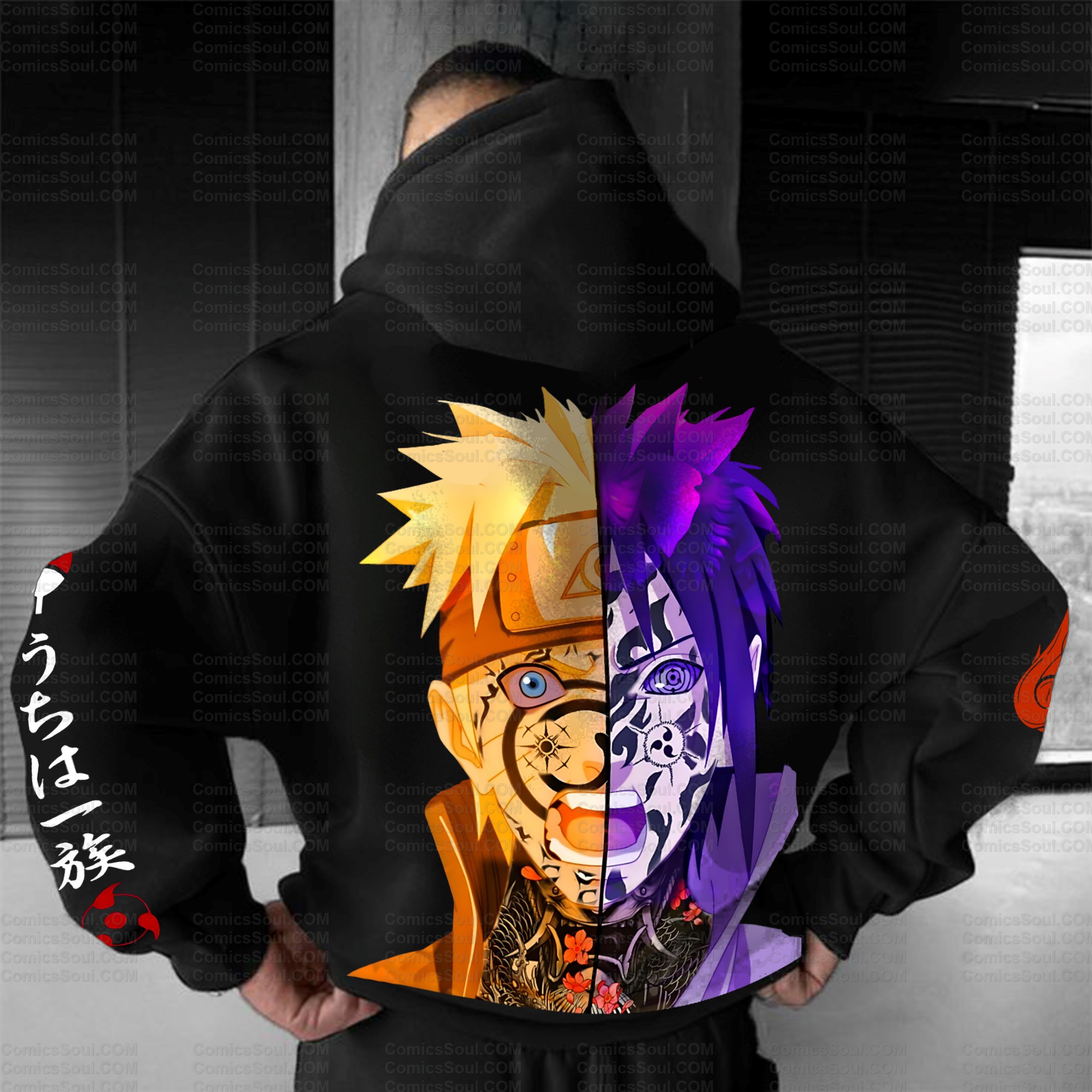 Unisex Graphic Streetwear Vintage Plush Hoodie