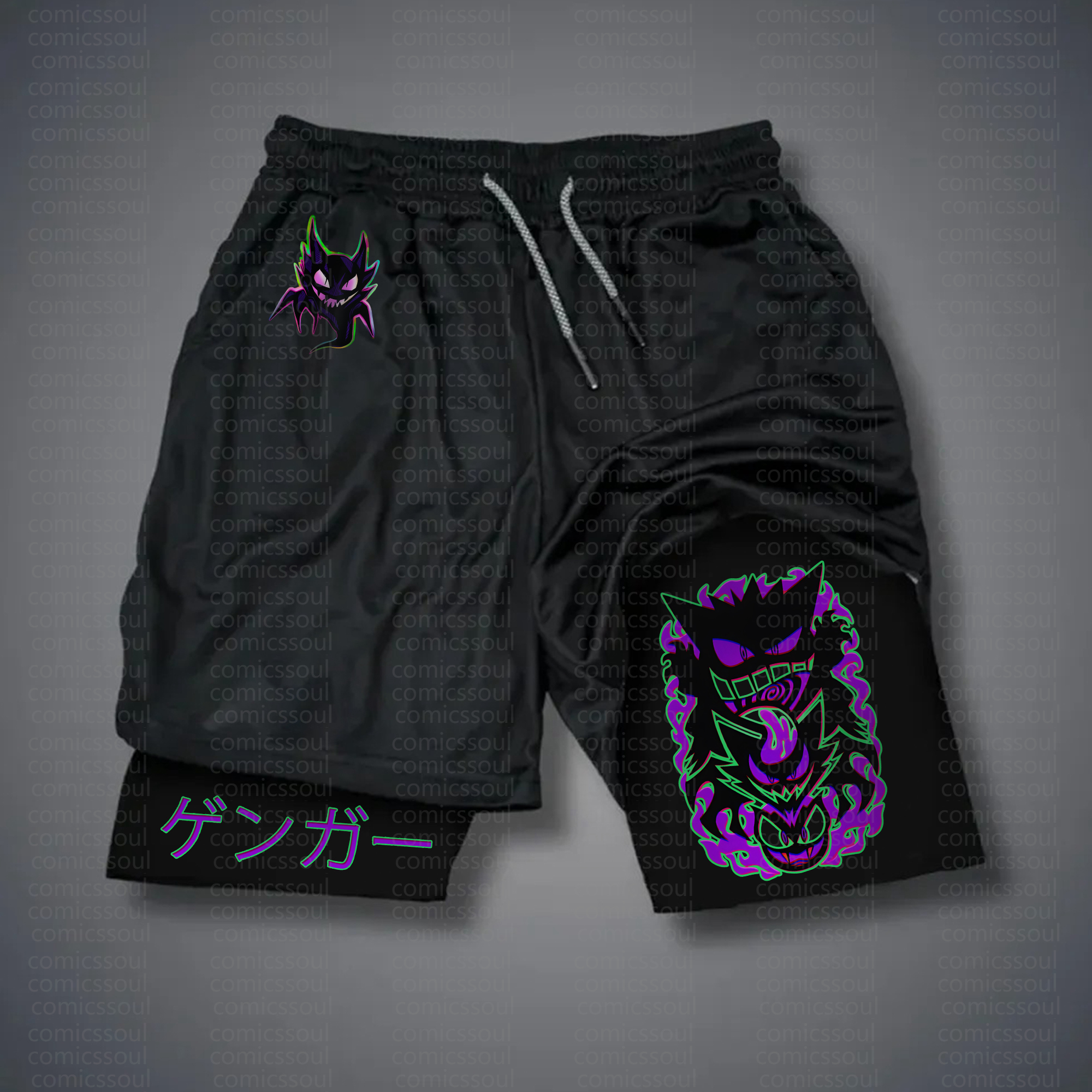 Unisex Casual Anime Streetwear Shorts 丨Pokémon