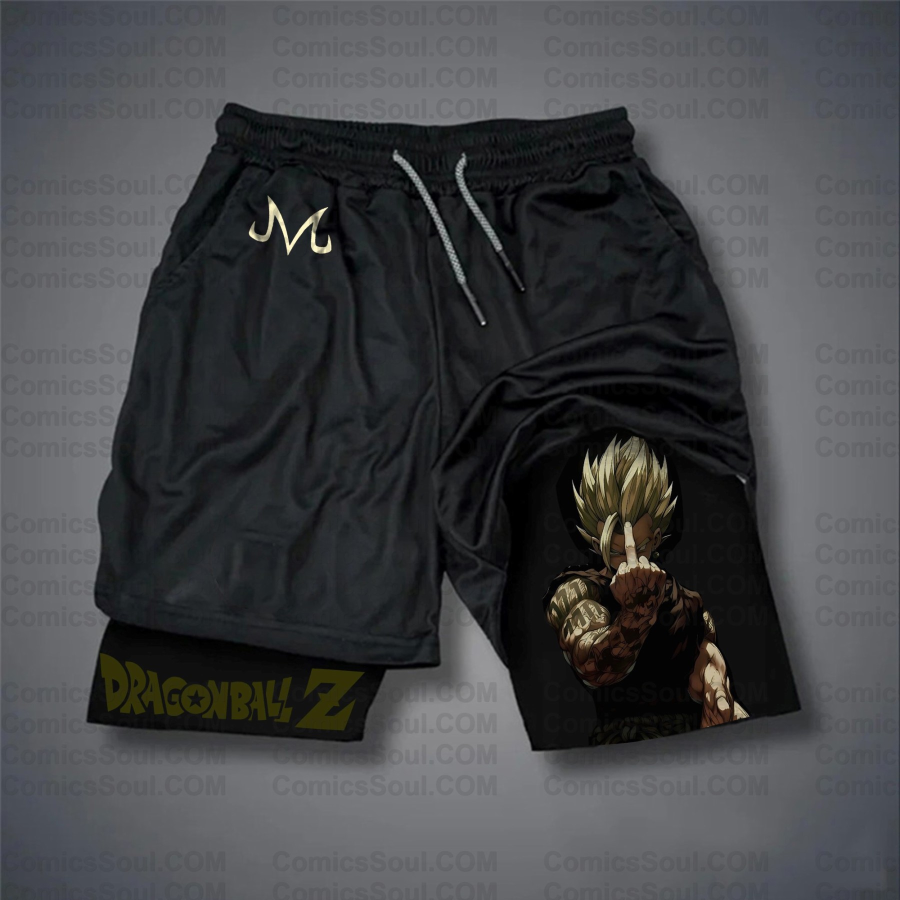 Unisex Casual Anime Streetwear Shorts 丨Demon Slayer X Pokémon