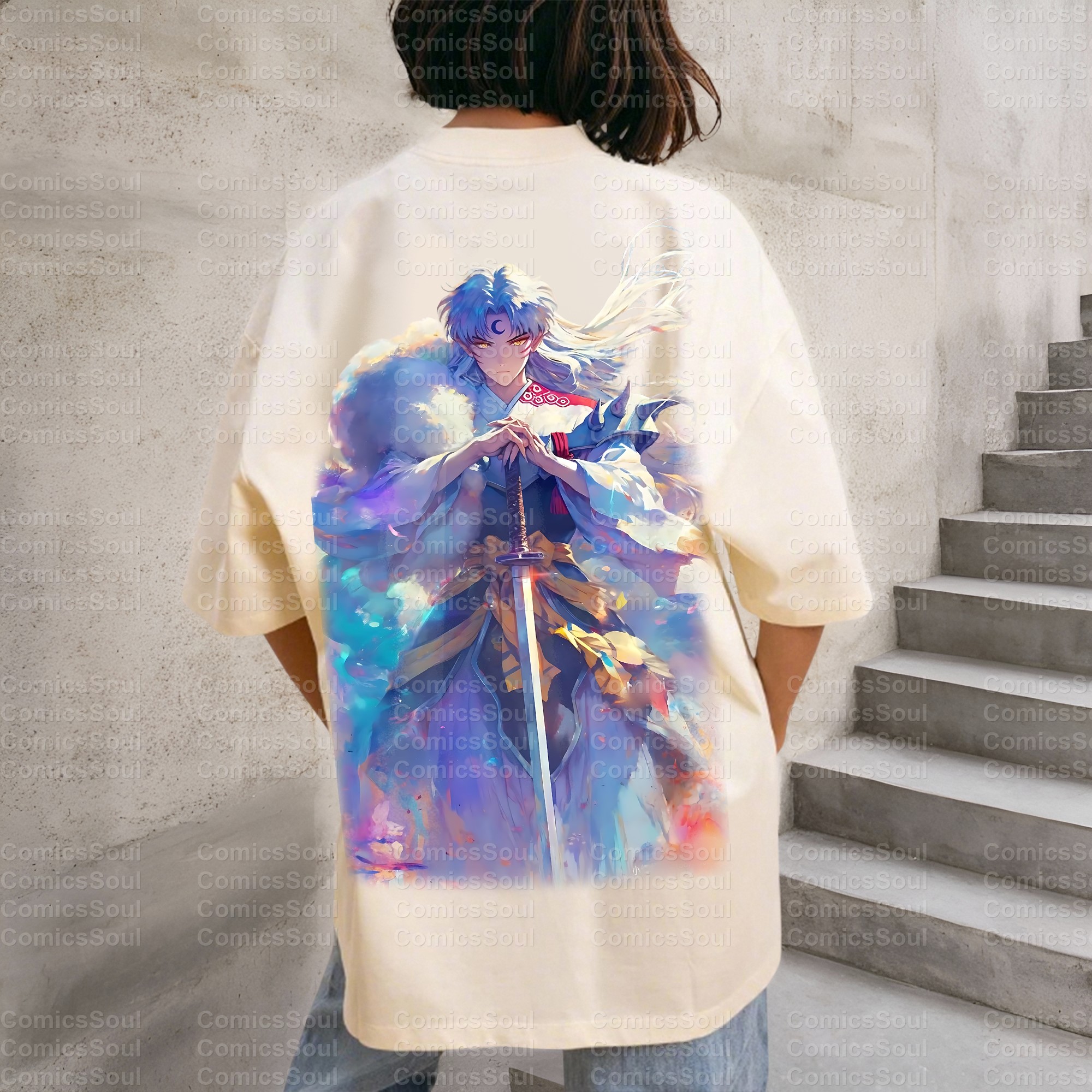"Inuyasha" Anime Inspired Vintage T-Shirt