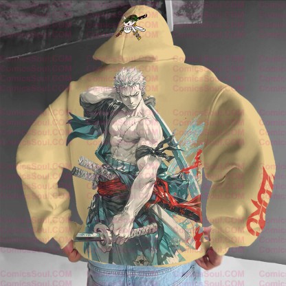 plus velvetUnisex Anime Graphic Streetwear Vintage Hoodie