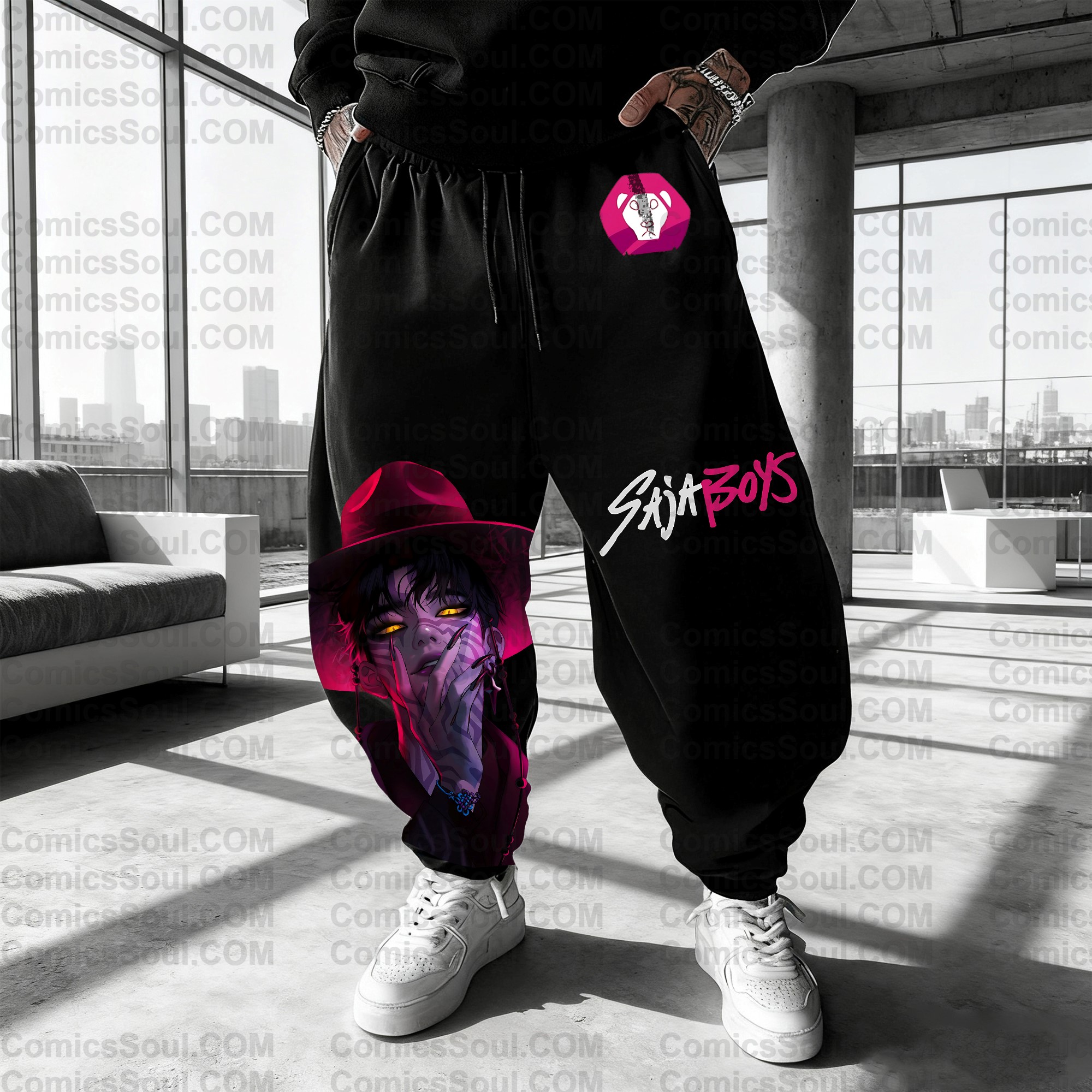 Top Seller Unisex Casual Anime Streetwear Pants