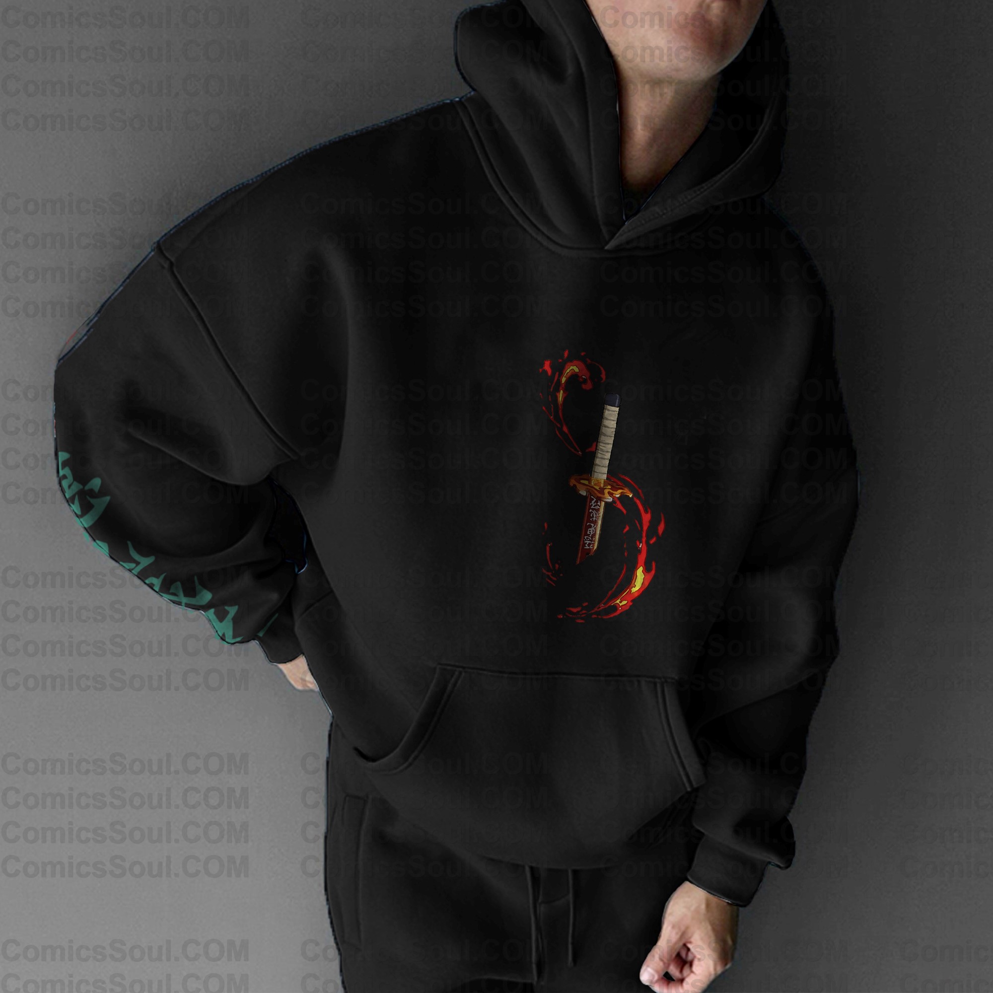 Unisex Anime Graphic Streetwear Vintage Hoodie| KNY