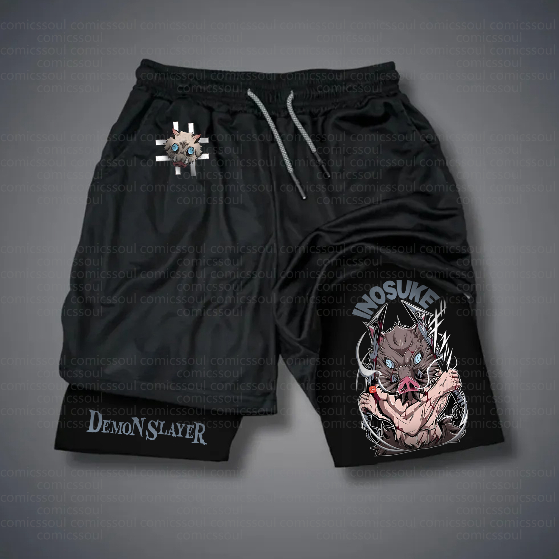 Unisex Casual Anime Streetwear Shorts 丨Demon Slayer