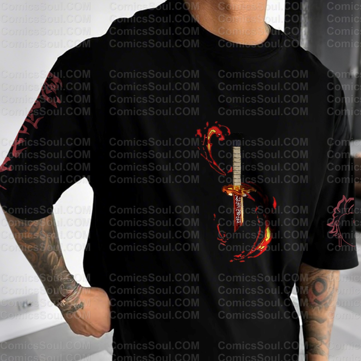 Unisex Anime Inspired Vintage T-Shirt| KNY