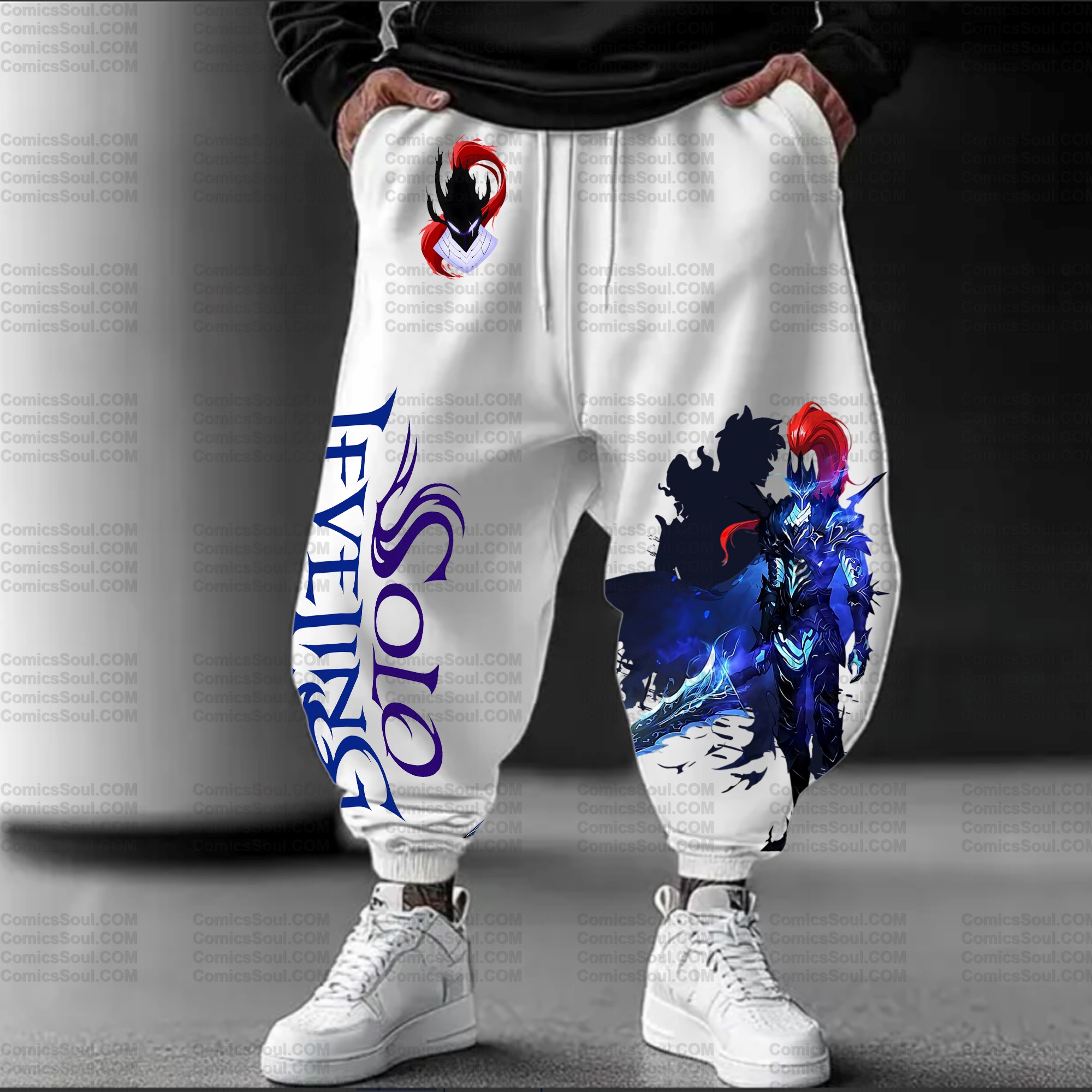 Unisex Anime Inspired Vintage Plush Pants