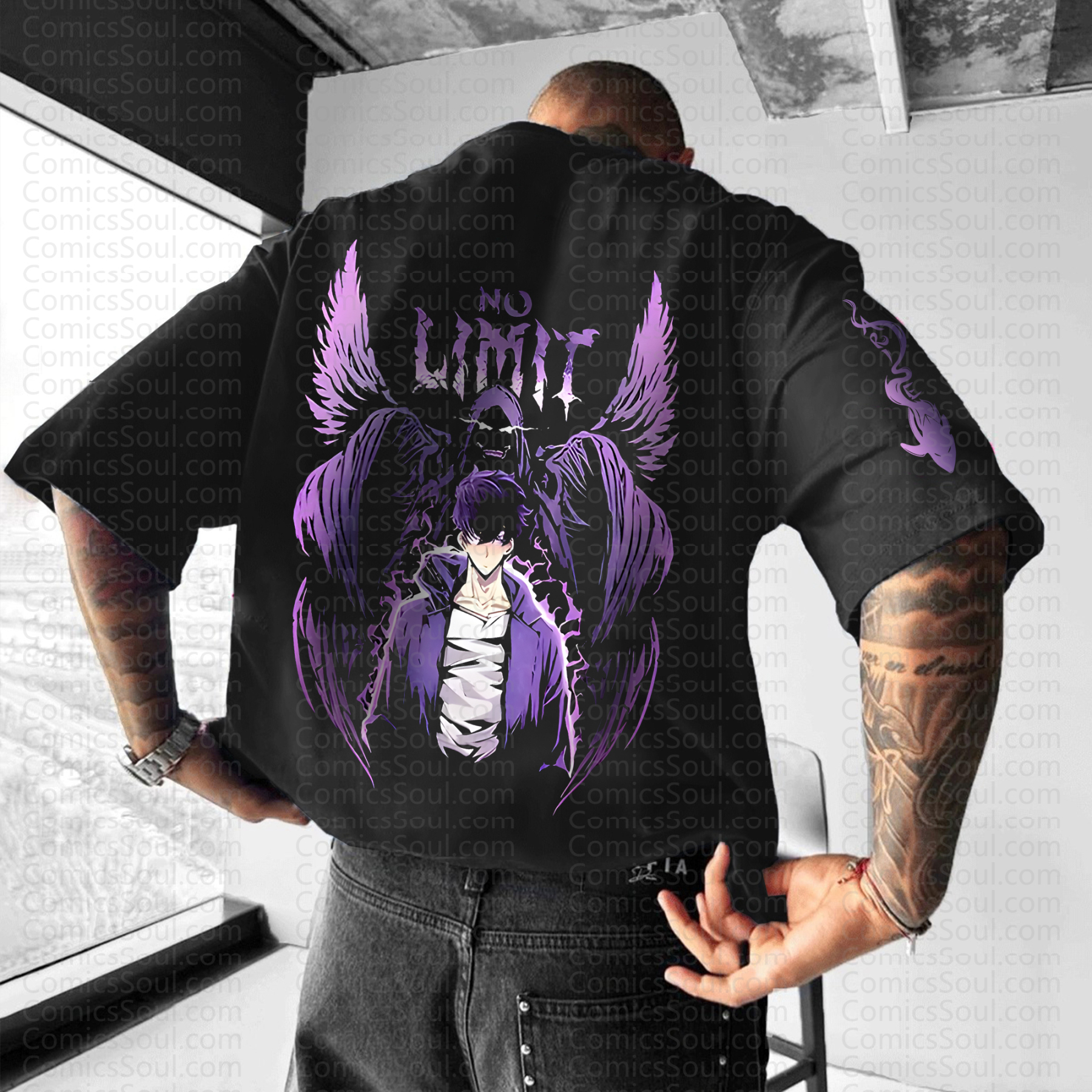 Unisex  "Solo Leveling" Anime Inspired Vintage T-Shirt