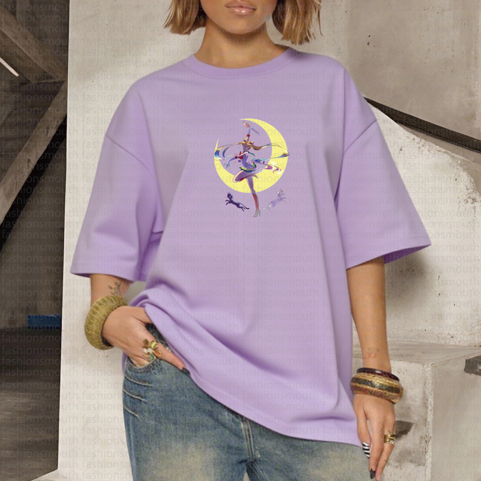 "Sailor Moon" Anime Inspired Vintage T-Shirt