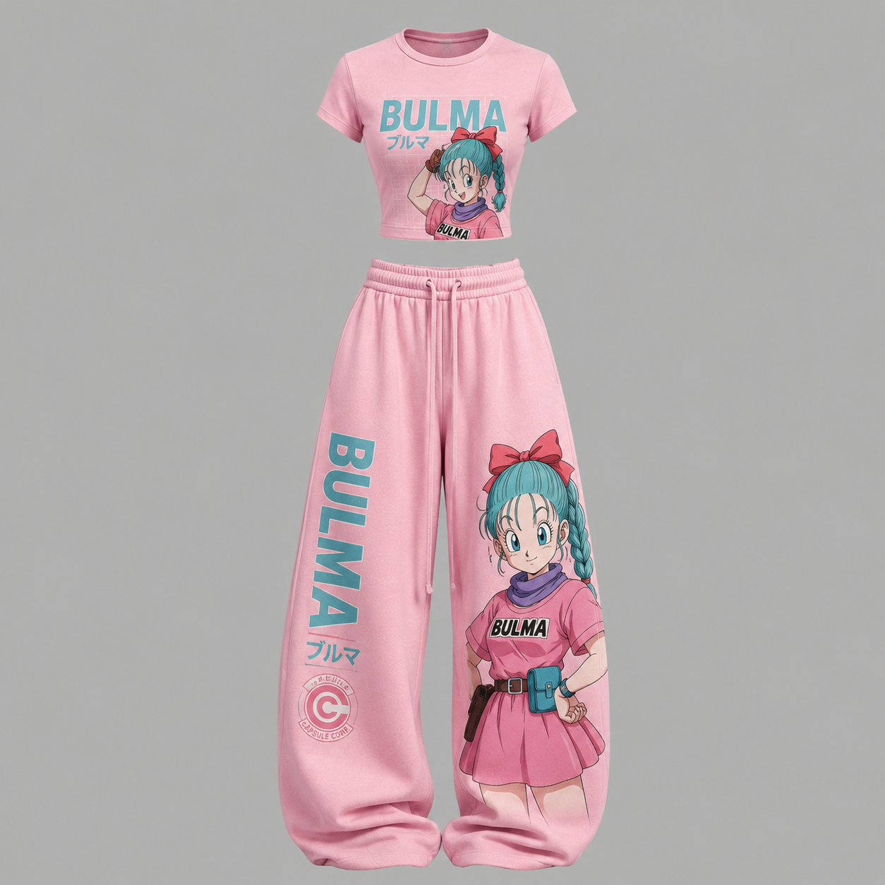 Dragon Ball Top & Elasticated Trousers Two-Piece Set