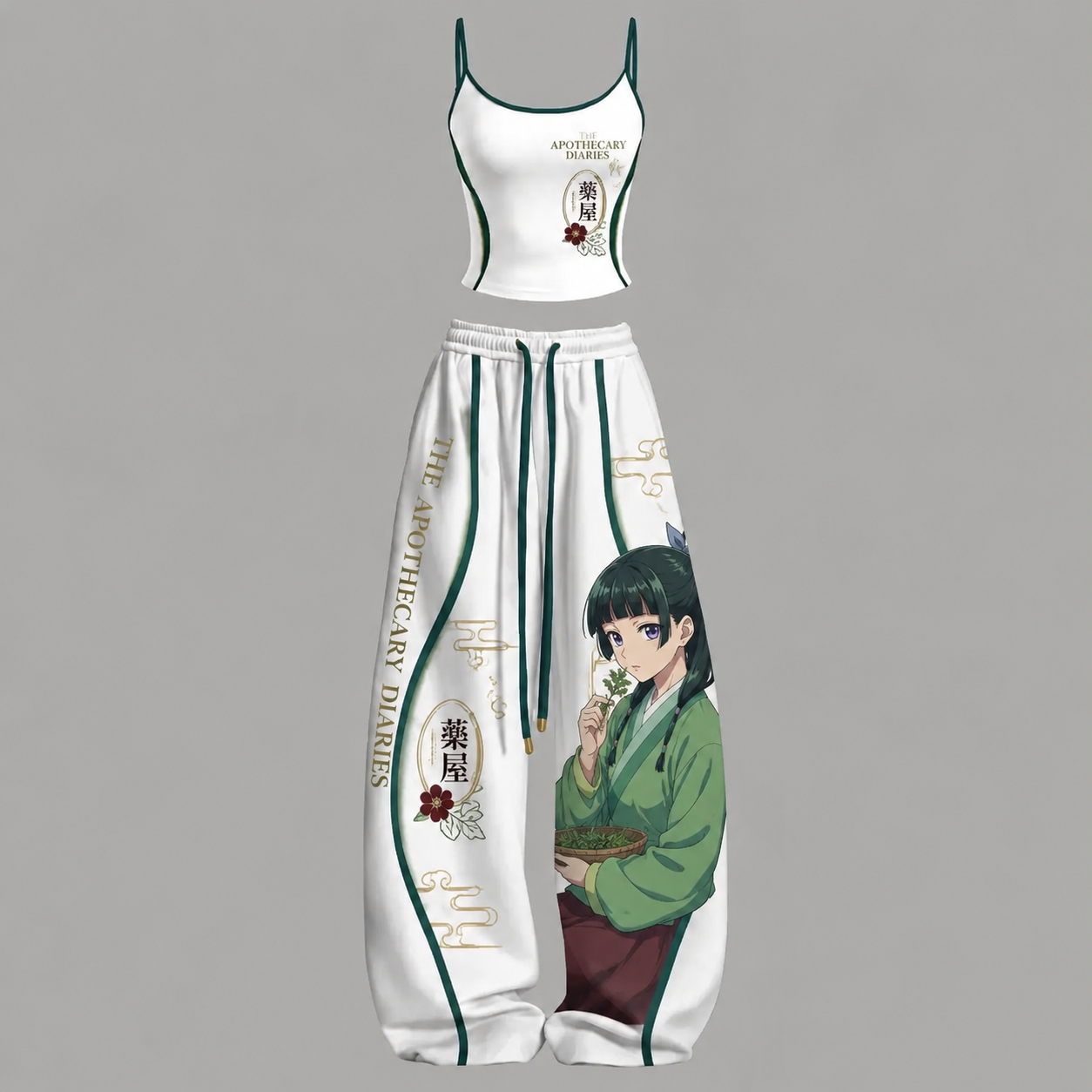 The Apothecary Diaries Top & Elasticated Trousers Two-Piece Set