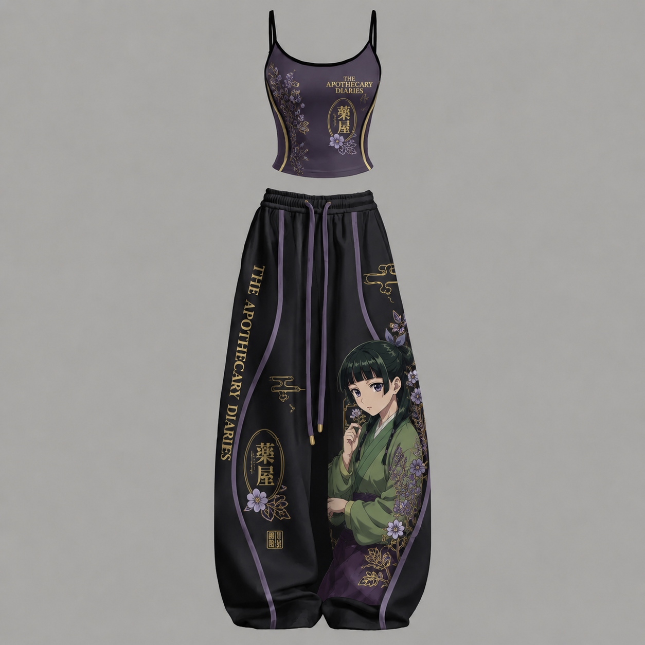 The Apothecary Diaries Top & Elasticated Trousers Two-Piece Set