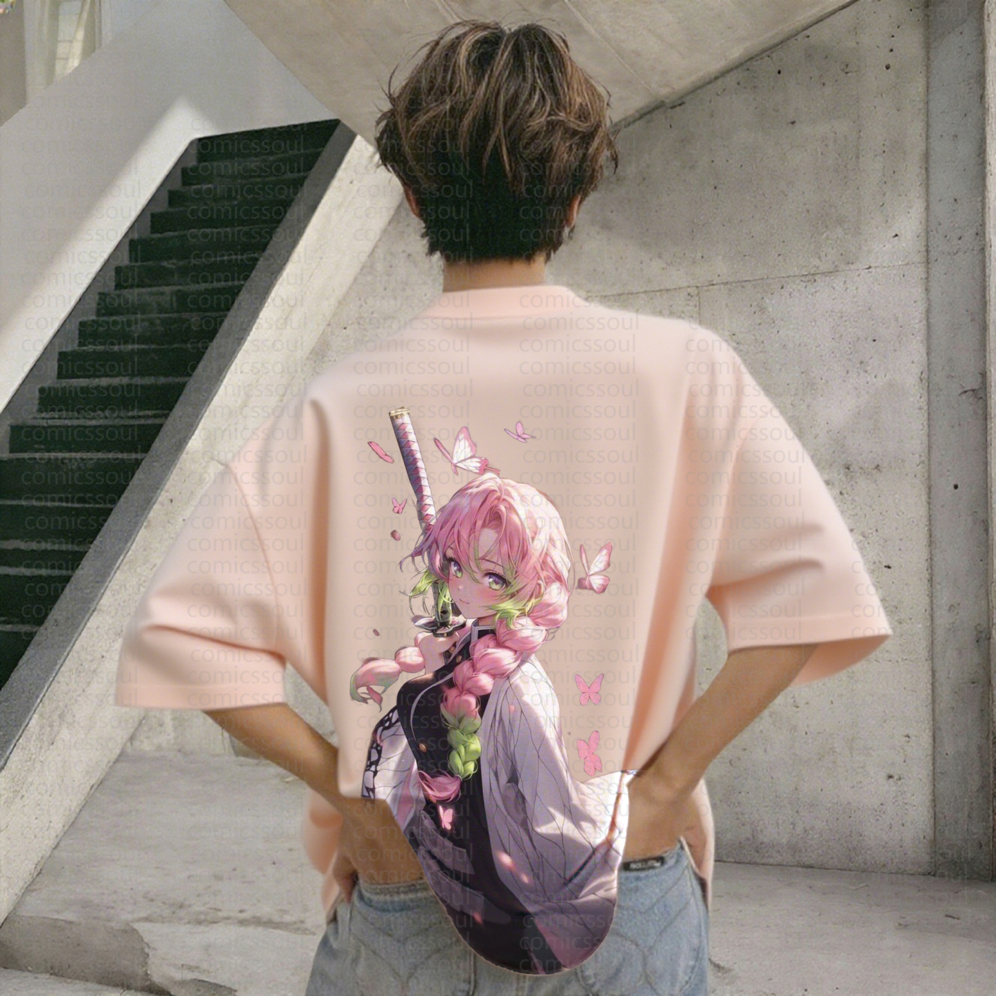 Unisex Anime Inspired Vintage T-Shirt