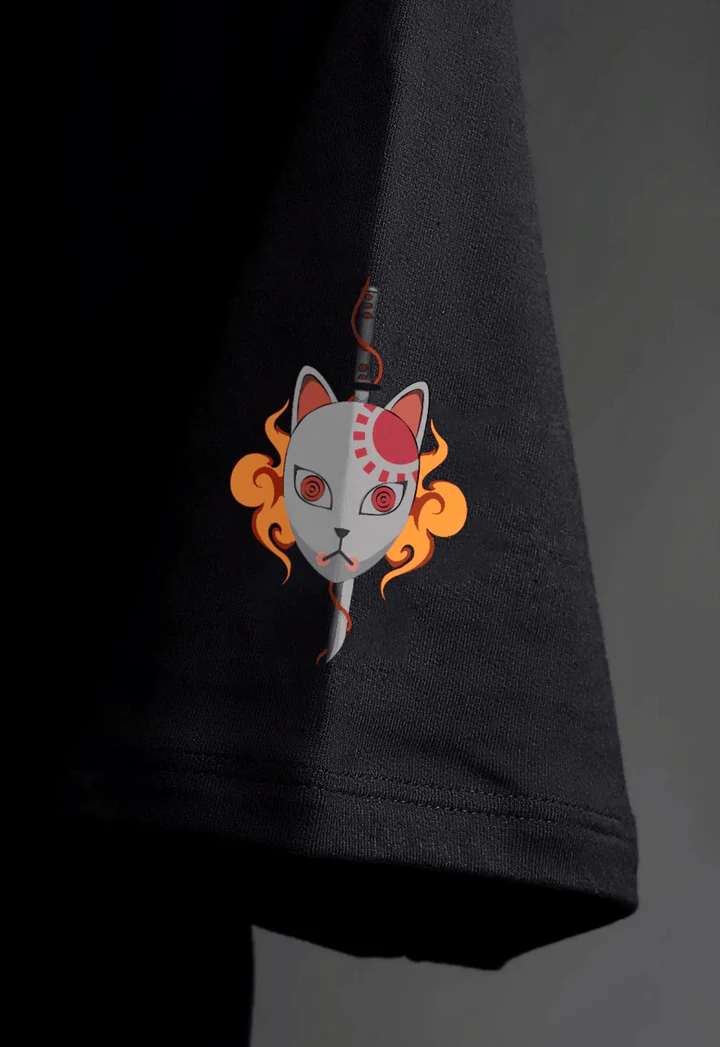 Unisex Anime Inspired Vintage Washed T-Shirt丨Demon Slayer