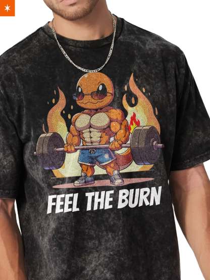 Unisex  “Pokémon” Charmander Gym Vintage T-Shirt