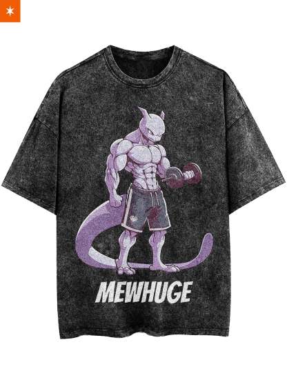 Unisex  “Pokémon” Mewhuge Gym Vintage T-Shirt