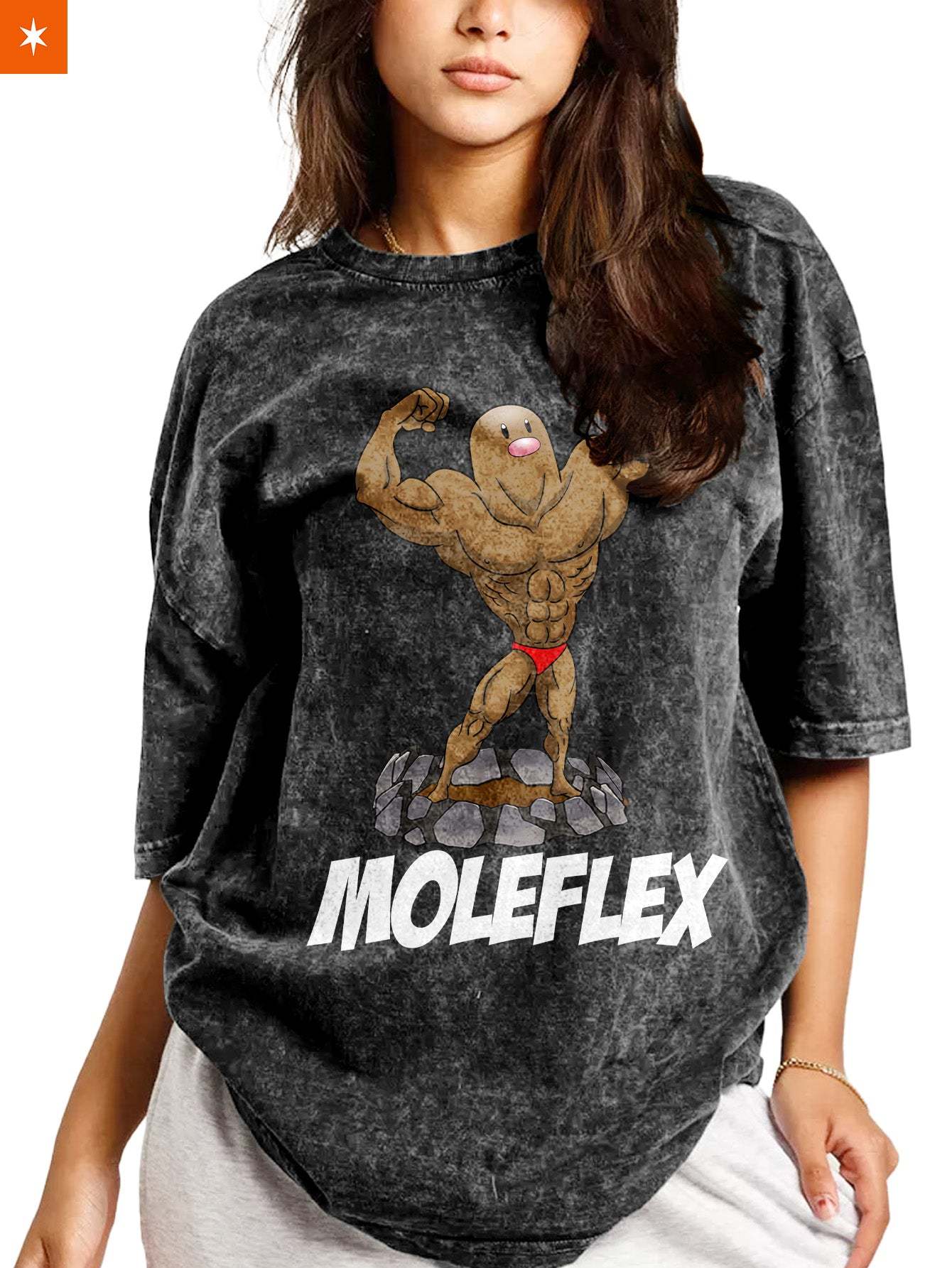 Unisex  “Pokémon” Moleflex Gym Vintage T-Shirt