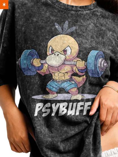 Unisex  “Pokémon” Psybuff Gym Vintage T-Shirt