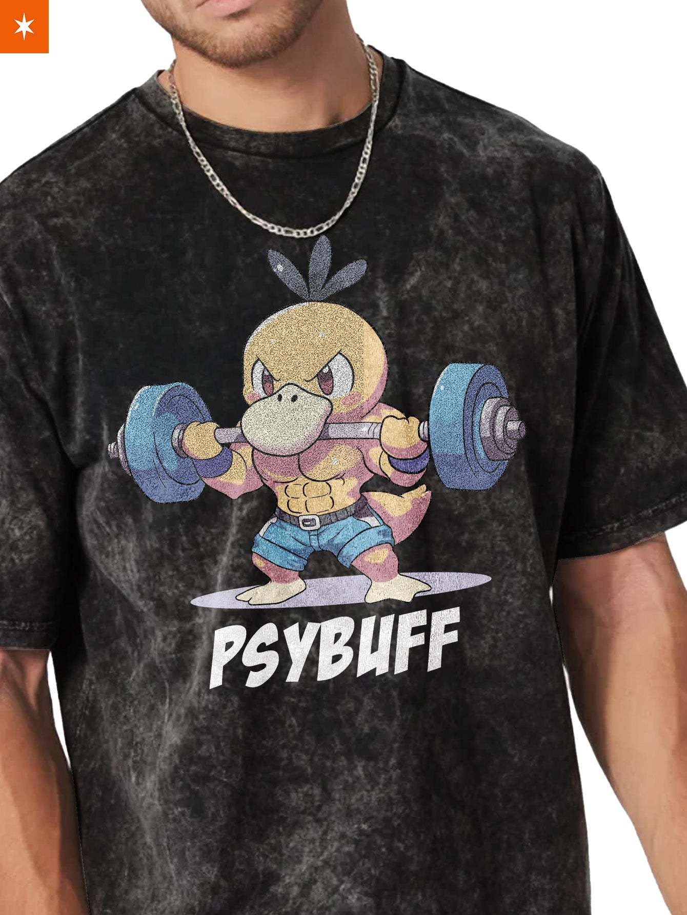 Unisex  “Pokémon” Psybuff Gym Vintage T-Shirt