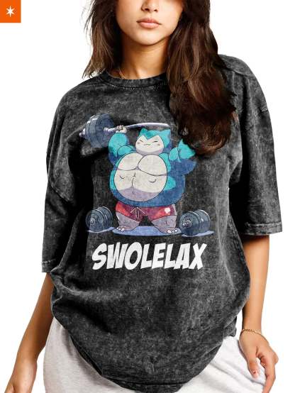 Unisex  “Pokémon” Swolelax Gym Vintage T-Shirt