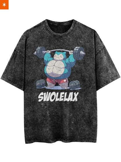 Unisex  “Pokémon” Swolelax Gym Vintage T-Shirt