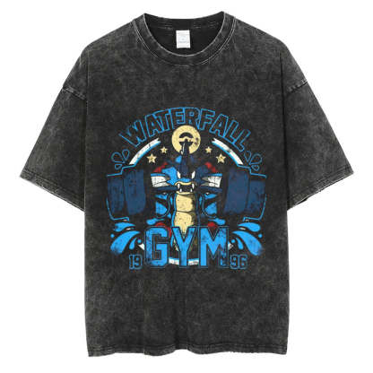 Unisex  “Pokémon” Waterfall Gym  Vintage T-Shirt