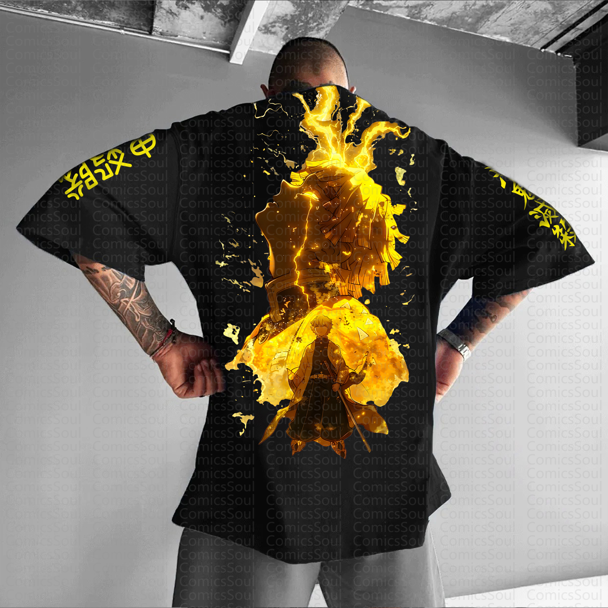 Unisex  "Demon slayer" Anime Inspired Vintage T-Shirt