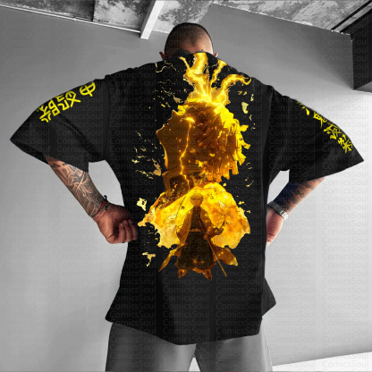 Unisex  "Demon slayer" Anime Inspired Vintage T-Shirt