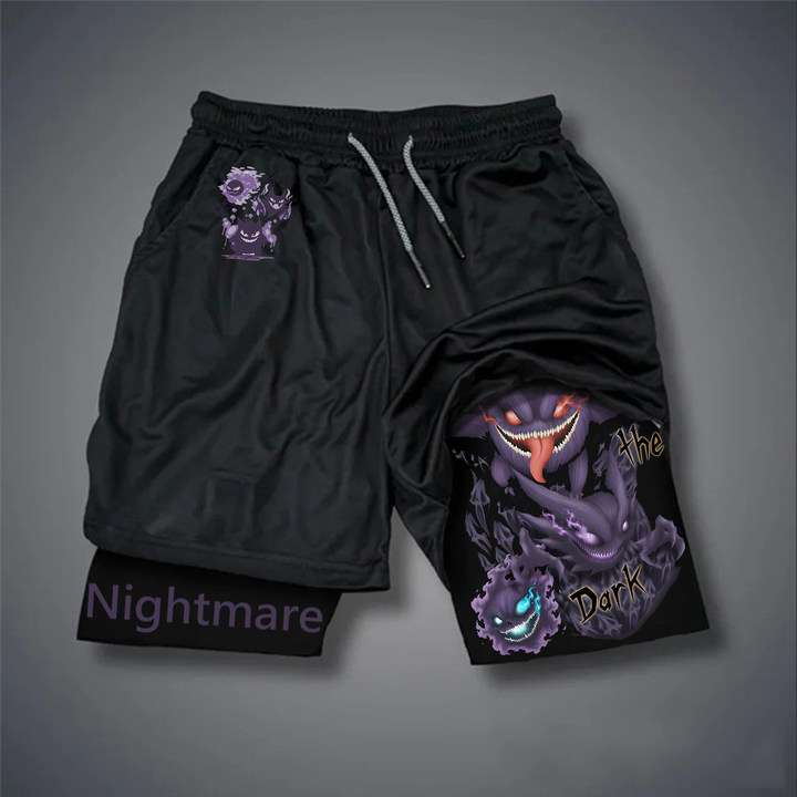 Unisex Casual Anime Streetwear Shorts