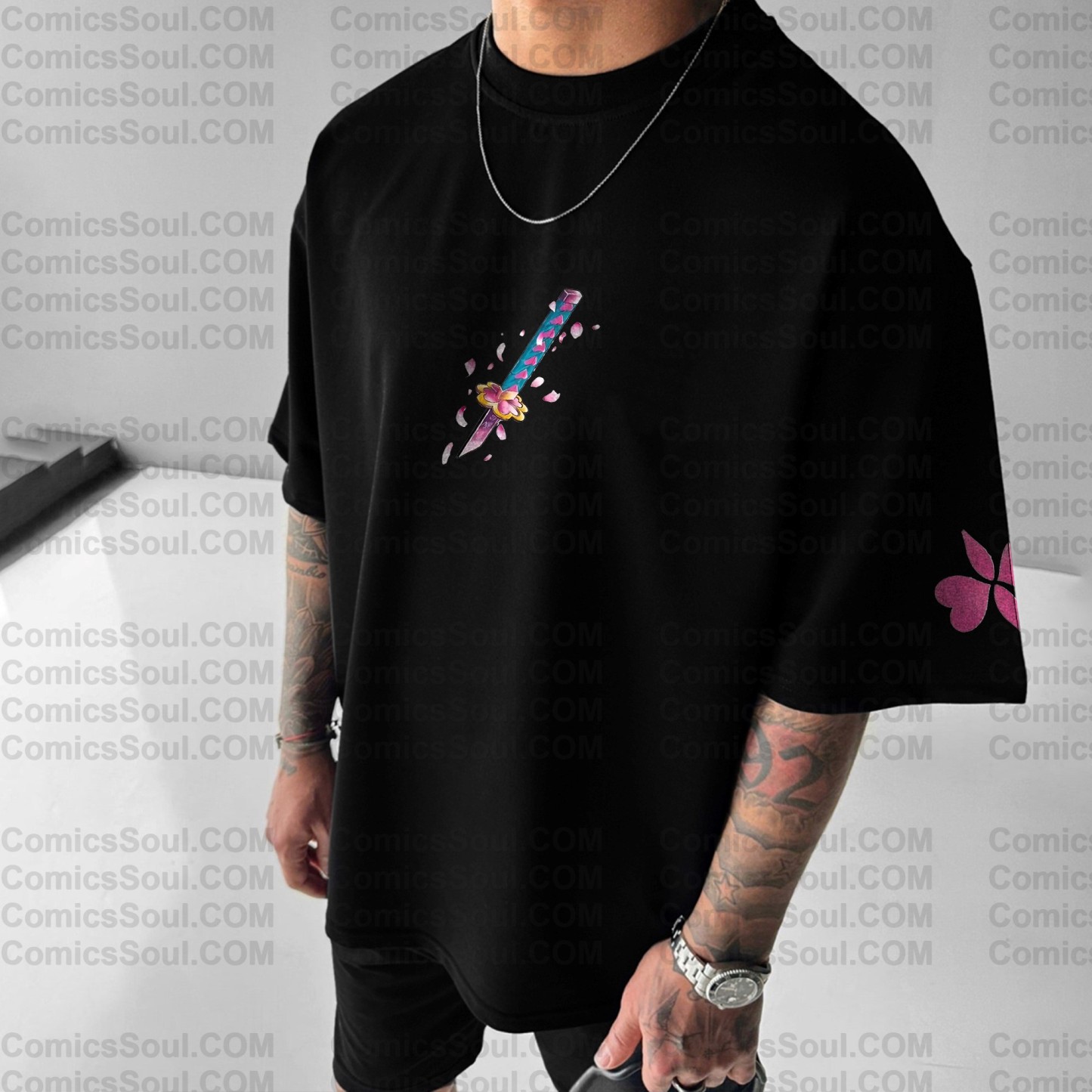 Unisex Anime Inspired Vintage T-Shirt| KNY