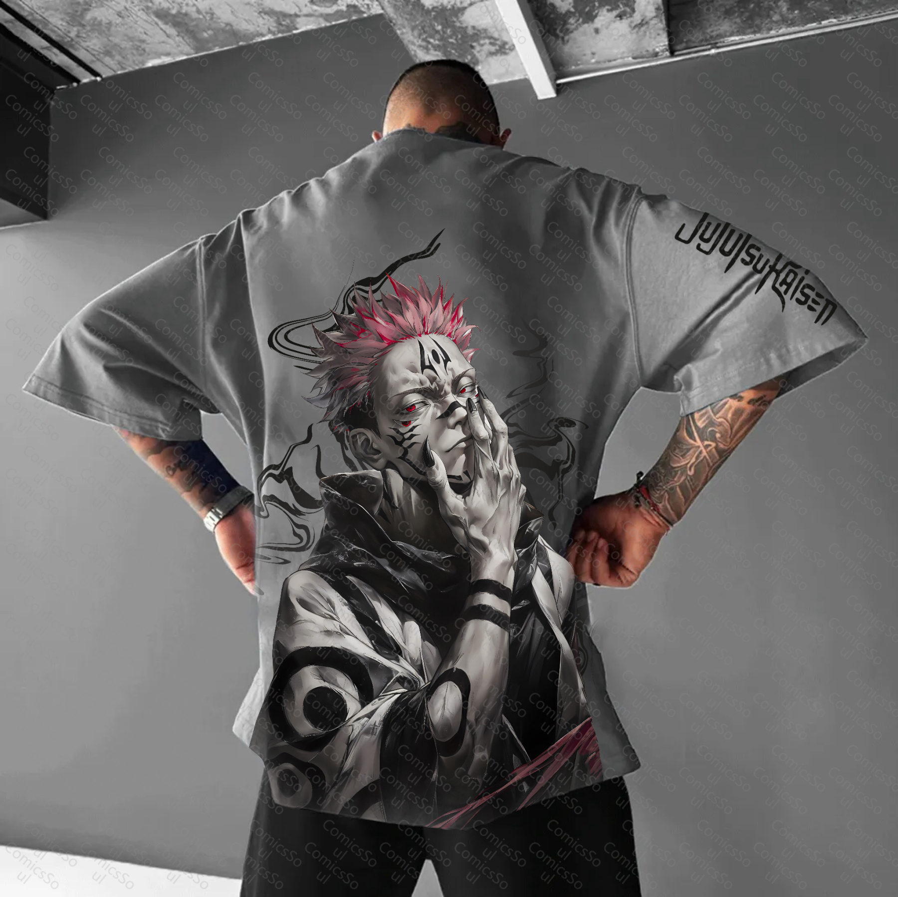 Unisex  " Jujutsu Kaisen " Anime Inspired Vintage T-Shirt