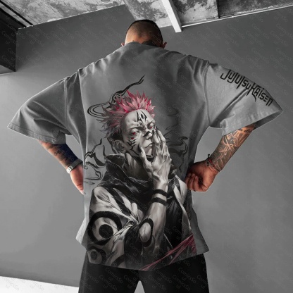 Unisex  " Jujutsu Kaisen " Anime Inspired Vintage T-Shirt