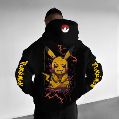Unisex Anime Graphic Streetwear Vintage Hoodie